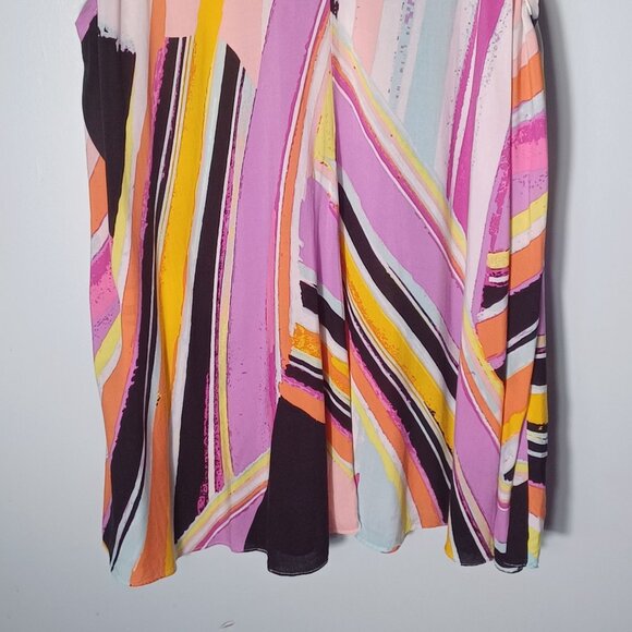 Intimately Free People Sundress Womens X Small Mini Artsy Flowy Abstract - Picture 3 of 8